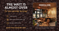 Black Coffee Shop Opening Facebook Shared Image Template - Page 3