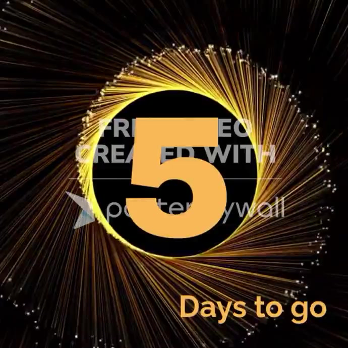 Plantilla de Countdown Announcement | PosterMyWall