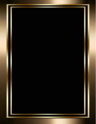 Black Modern & Minimal Elegant Frame Flyer Рекламная листовка (US Letter) template
