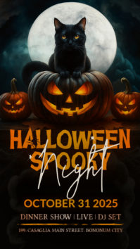 Nero Halloween Event Instagram Story Template