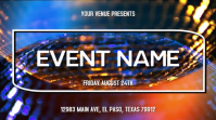 Black Event Promotion งานแสดงผลงานแบบดิจิทัล Template