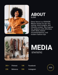 Black Fashion Mentor Folder Template - Page 2