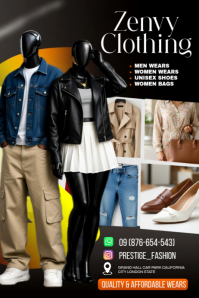 Fashion Boutique Promotion Template | PosterMyWall