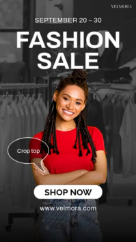 Sort Fashion Sale Instagram Reel Template