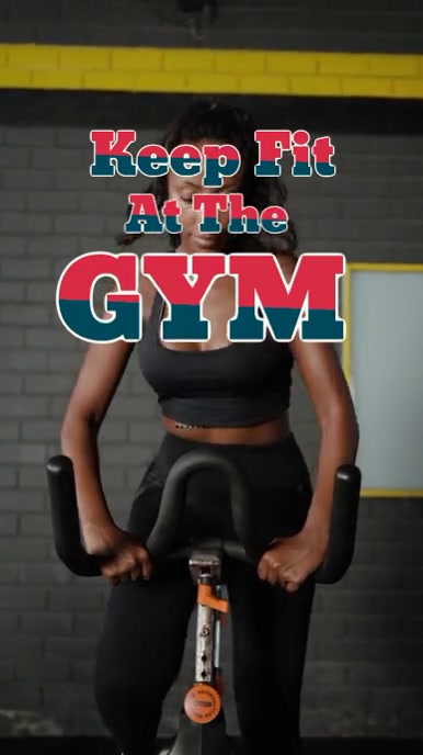 Black Modern & Minimal Fitness And Wellness Classes Instagram Reel template