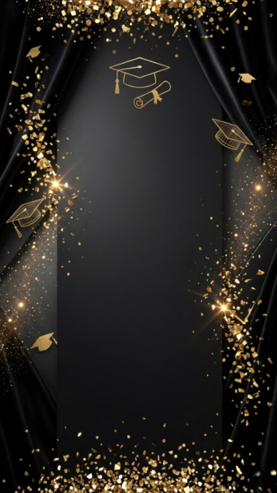 Graduation Screen Design Copy of Black Modern & Minimal Graduation Celebration Digital Display ...