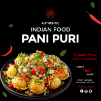 Nero Indian Street Food Promotion Instagram Post Template