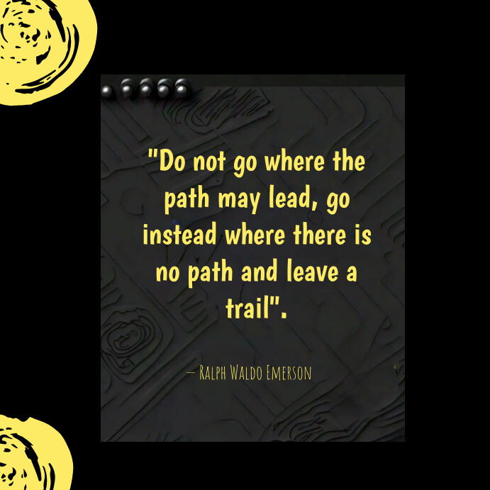Plantilla de Black Modern & Minimal Inspirational Quote I | PosterMyWall