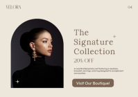 Black Jewelry Promotion A3 Template - Page 4