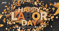 Black Labor Day Celebration Ibinahaging Larawan sa Facebook Template