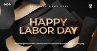 Black Labor Day Celebration Изображение, которым поделились на Facebook Template