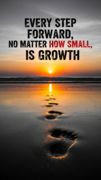 Sort Motivational Quote Цифровой дисплей Template