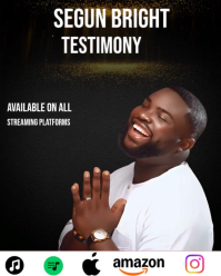 Black Music Release Instagram Portrait Template
