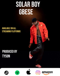 Black Music Release Instagram Portrait Template