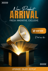 Sort New Product Launch Poster Template