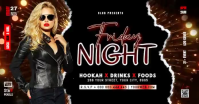 Nero Night Club Event Gedeelde afbeelding op Facebook Template