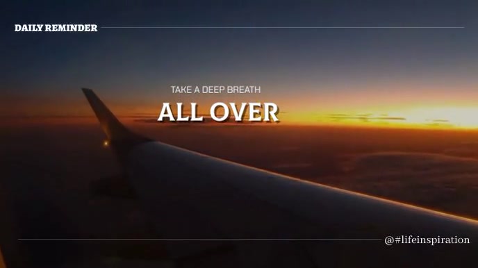 Black Modern & Minimal Orange And White Minim Template | PosterMyWall