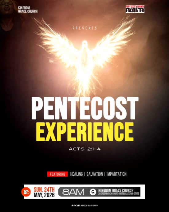 Pentecost Event Template | PosterMyWall
