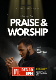 night of praise Template | PosterMyWall