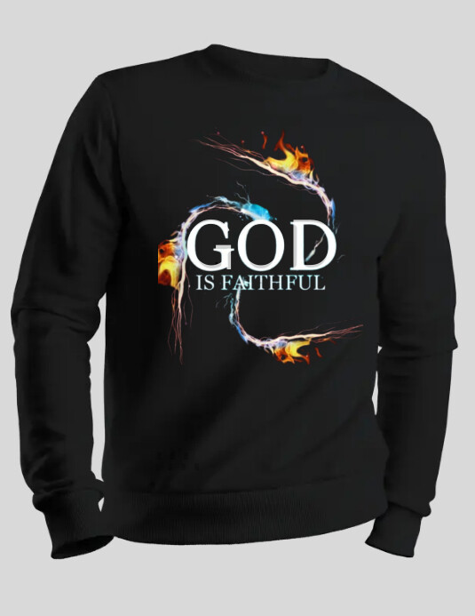 Black Modern & Minimal Round Neck  Flyer (us template