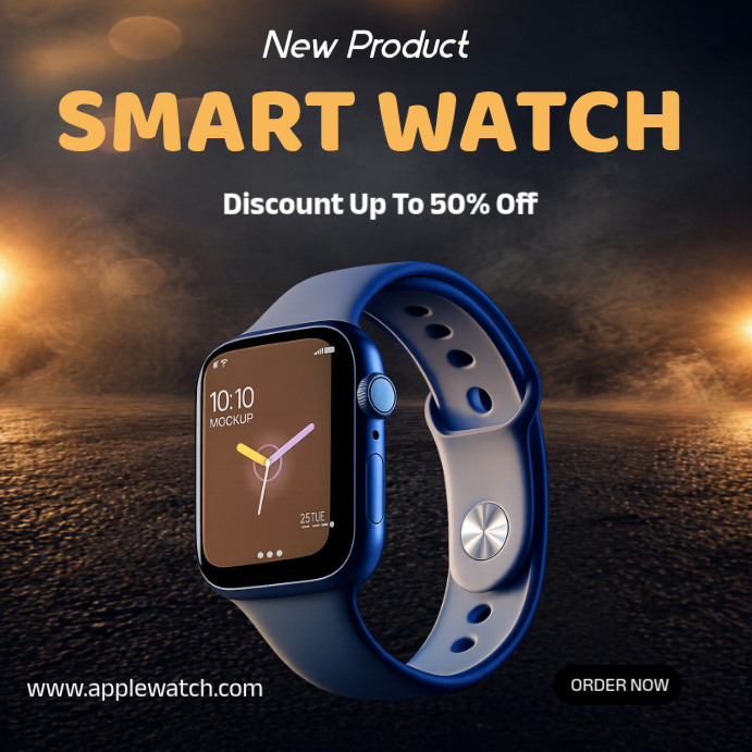 Smart Watch Promotion Template | PosterMyWall