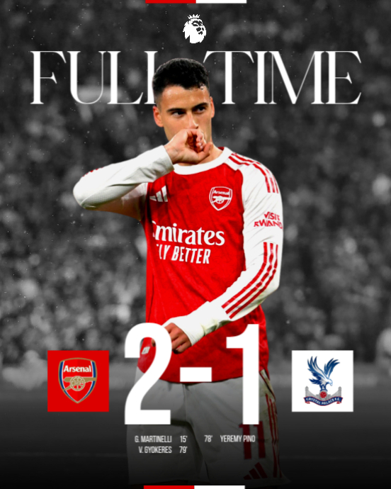 Black Modern & Minimal Soccer Match Result Instagram Portrait template