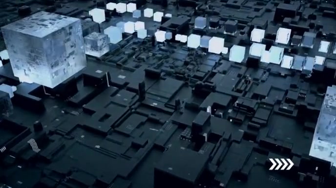 Black Modern & Minimal Technology Youtube Intro Tampilan Digital (16:9) template