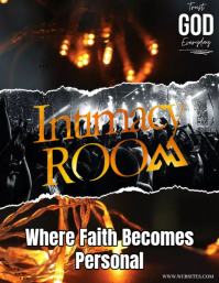 Preto Faith-Based Event Flyer Template
