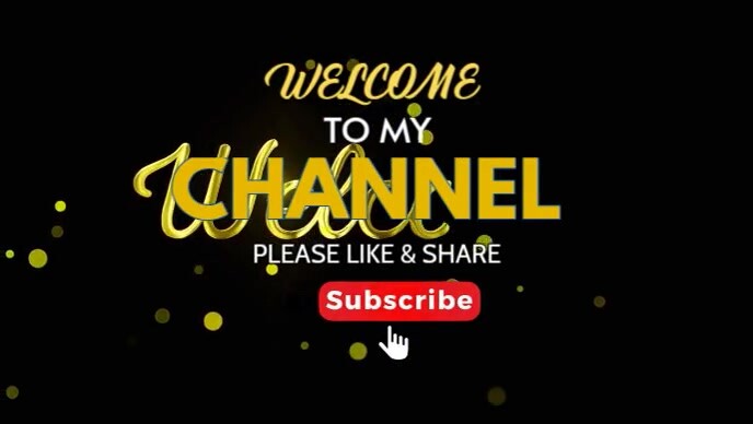Black Modern & Minimal Youtube Intro And Outro Template  Youtube Thumbnail