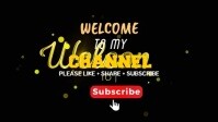 Black Modern & Minimal Youtube Intro And Outro Template  Youtube Thumbnail