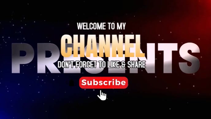 Black Modern & Minimal Youtube Intro And Outro Template Youtube ...