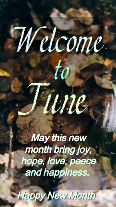 Black Modern & Minimal New Month Template  Di Digital Display (9:16)