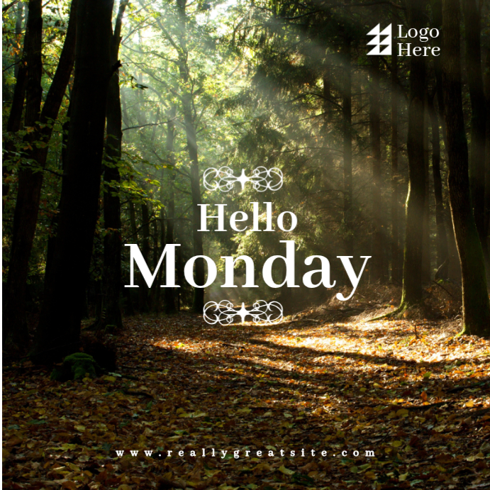 Black Monday Motivation Instagram Post Template | PosterMyWall