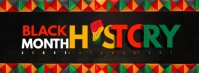 Black Month History Template Portada de Facebook