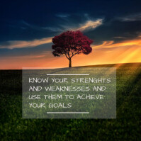 Black Motivational Quotes Instagram Post template