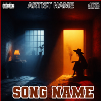 Black Music Album Cover Album Cover template