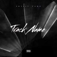 Black Music Album Cover Album Cover Video template