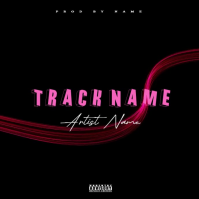 Black Music Album Cover Album Cover Video template