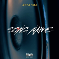 Black Music Album Cover Album Cover Video template