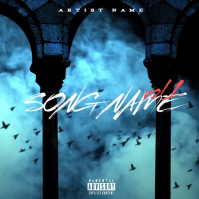 Black Music Album Cover Album Cover Video Pochette d'album template