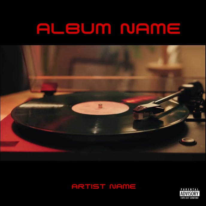 Copy of Black Music Album Cover | PosterMyWall