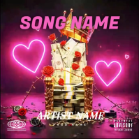 Black Music throne of love Album Cover Video template