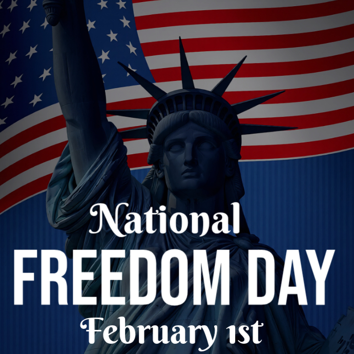 Black National Freedom Day Instagram Post Template | PosterMyWall