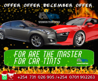 Black Neon Car Tints Offers Medium Rectangle template