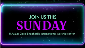 Sort Black Neon  Church Invite  Digital Display (1 Digital Display Template