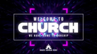 Black Church Worship Welcome YouTube Thumbnail Template