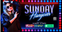 Black Neon Club Event Facebook Shared Image Video template