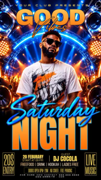 Sort DJ Nightclub Event Instagram-reel Template