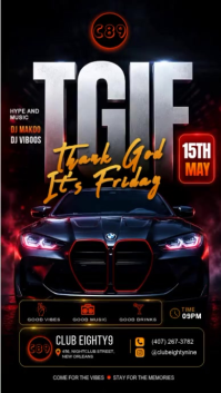 Nero Club Night Event Instagram Story Template