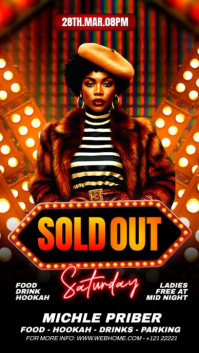 Sold Out Announcement Posters Template | PosterMyWall